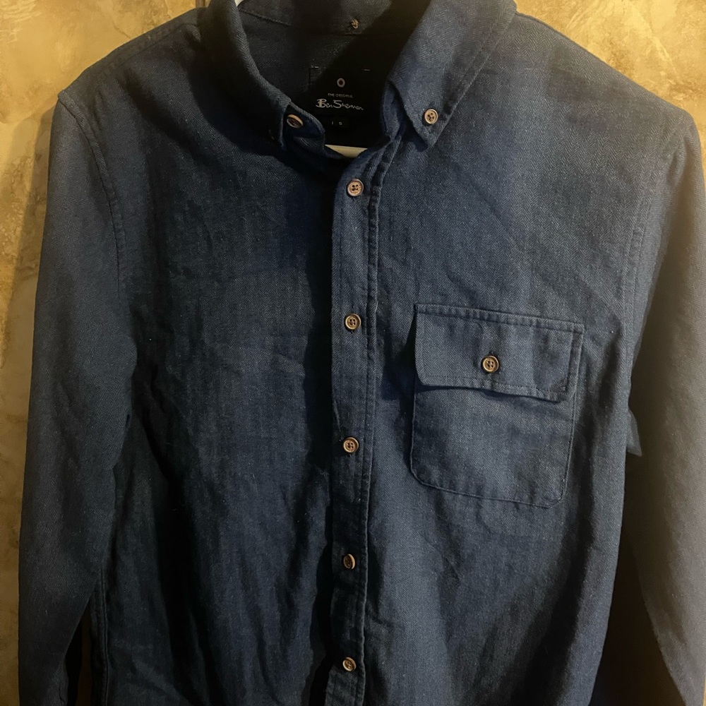 Ben Sherman Shirt Blue Small